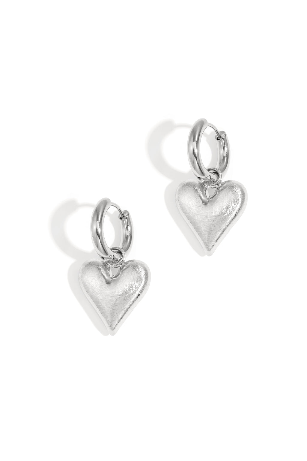 Orecchini pendenti a forma di cuore, casual, quotidiani, semplici, gioielli da donna