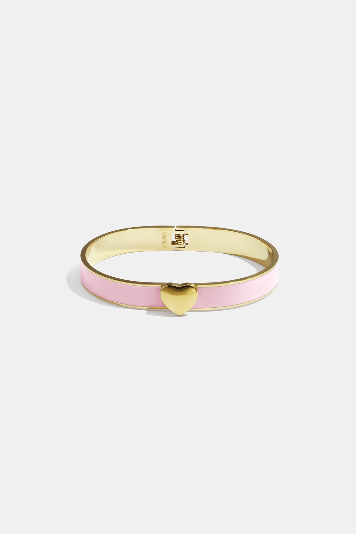 Bracciale in vari colori con dettaglio cuore - 0,9 cm
