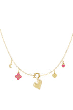 Collana fai da te con cuore spesso