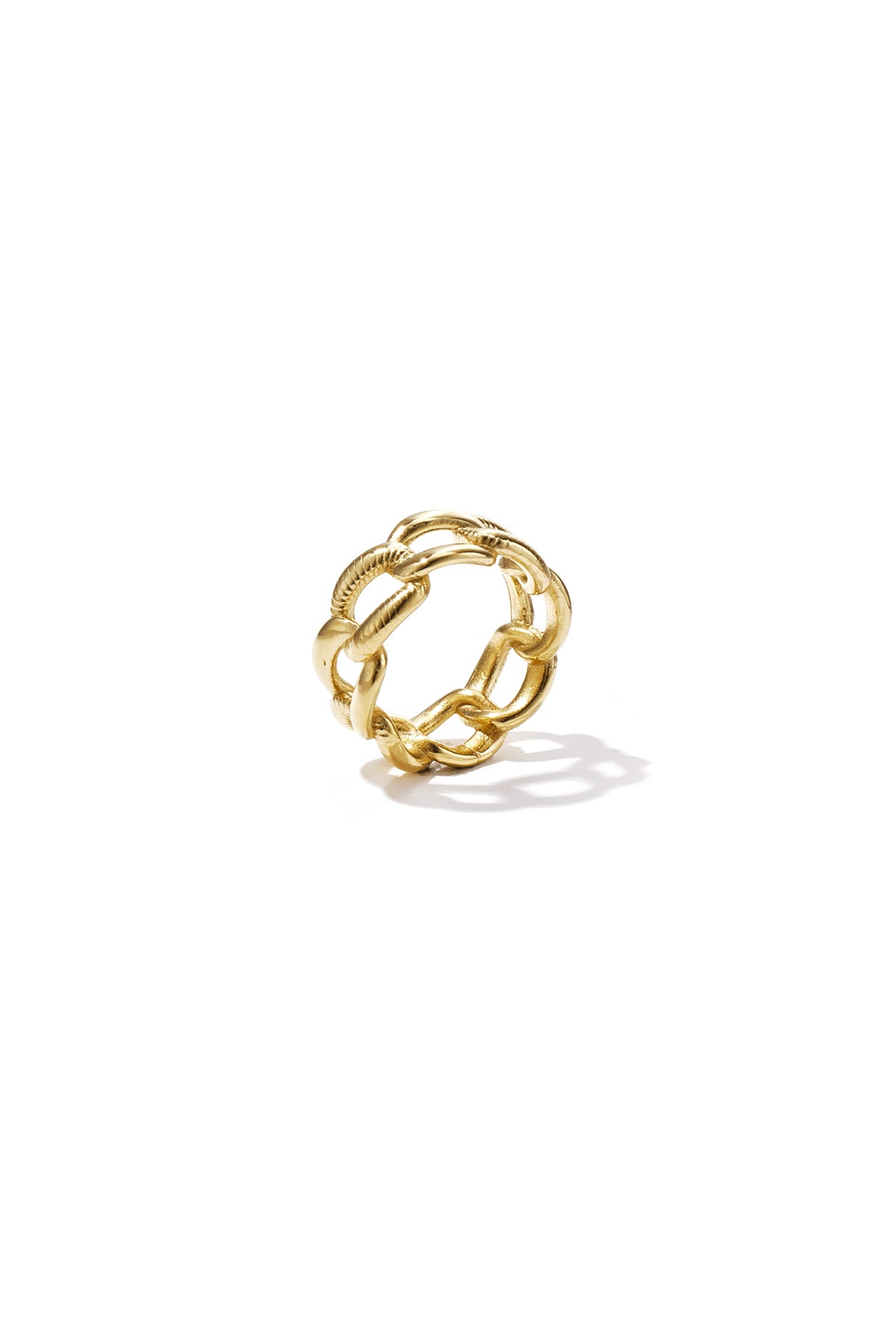 Anello con maglie grandi