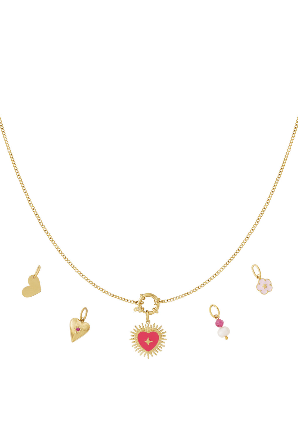 Collana fai da te Sole del cuore