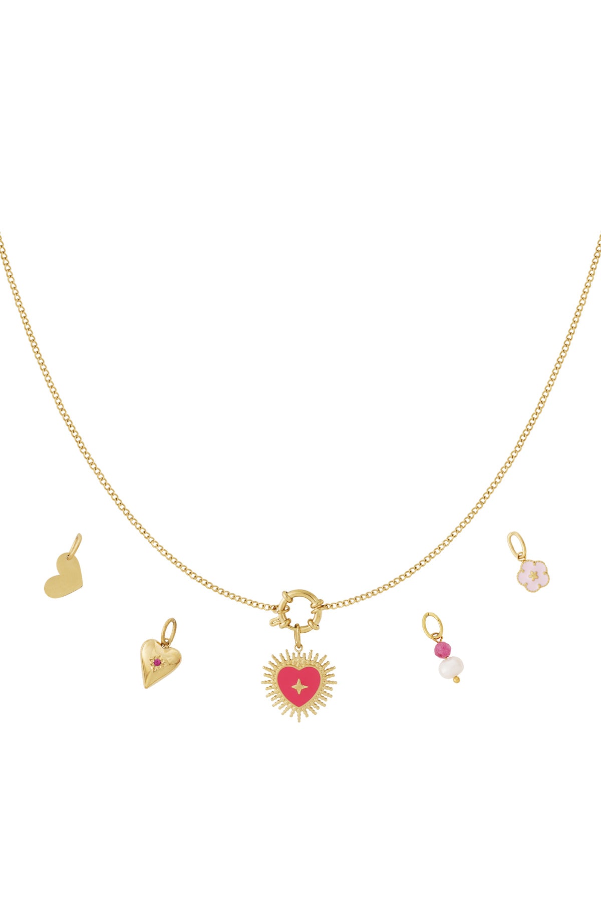 Collana fai da te Sole del cuore