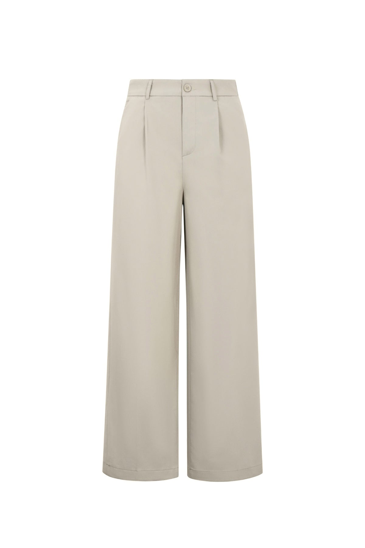 Tessuto Fibra di Poliestere Donna Pantalone Dritto Casual Autunno/Inverno