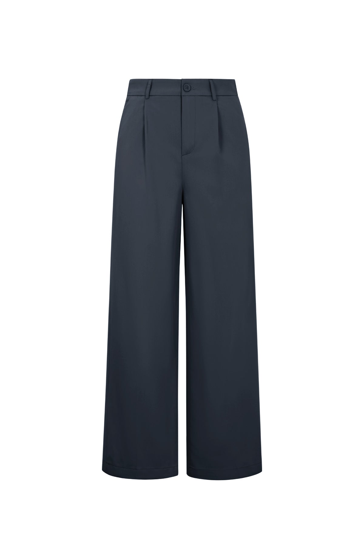Tessuto Fibra di Poliestere Donna Pantalone Dritto Casual Autunno/Inverno