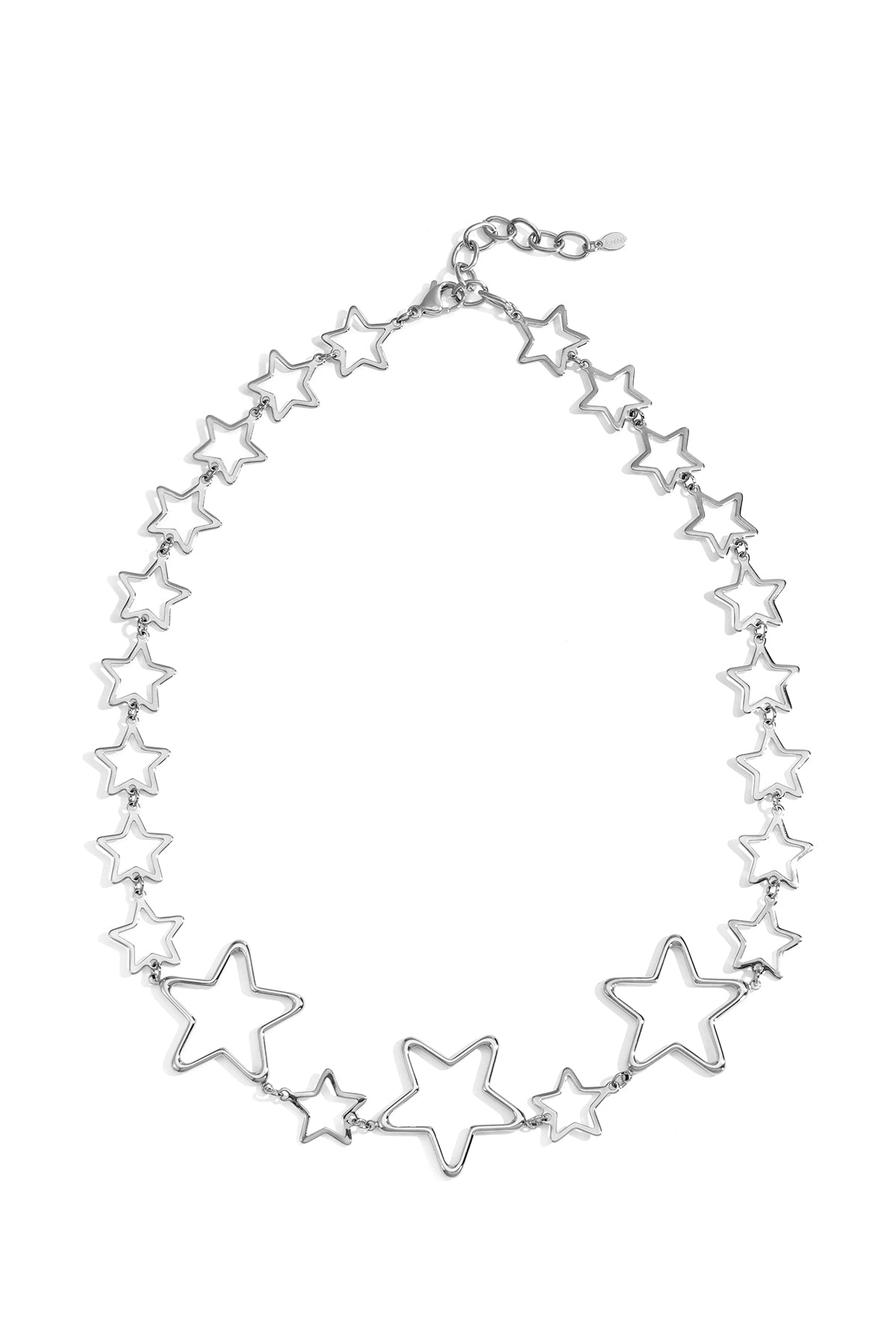 Collane a catena in acciaio inossidabile, serie Star Casual Daily Simple, gioielli da donna