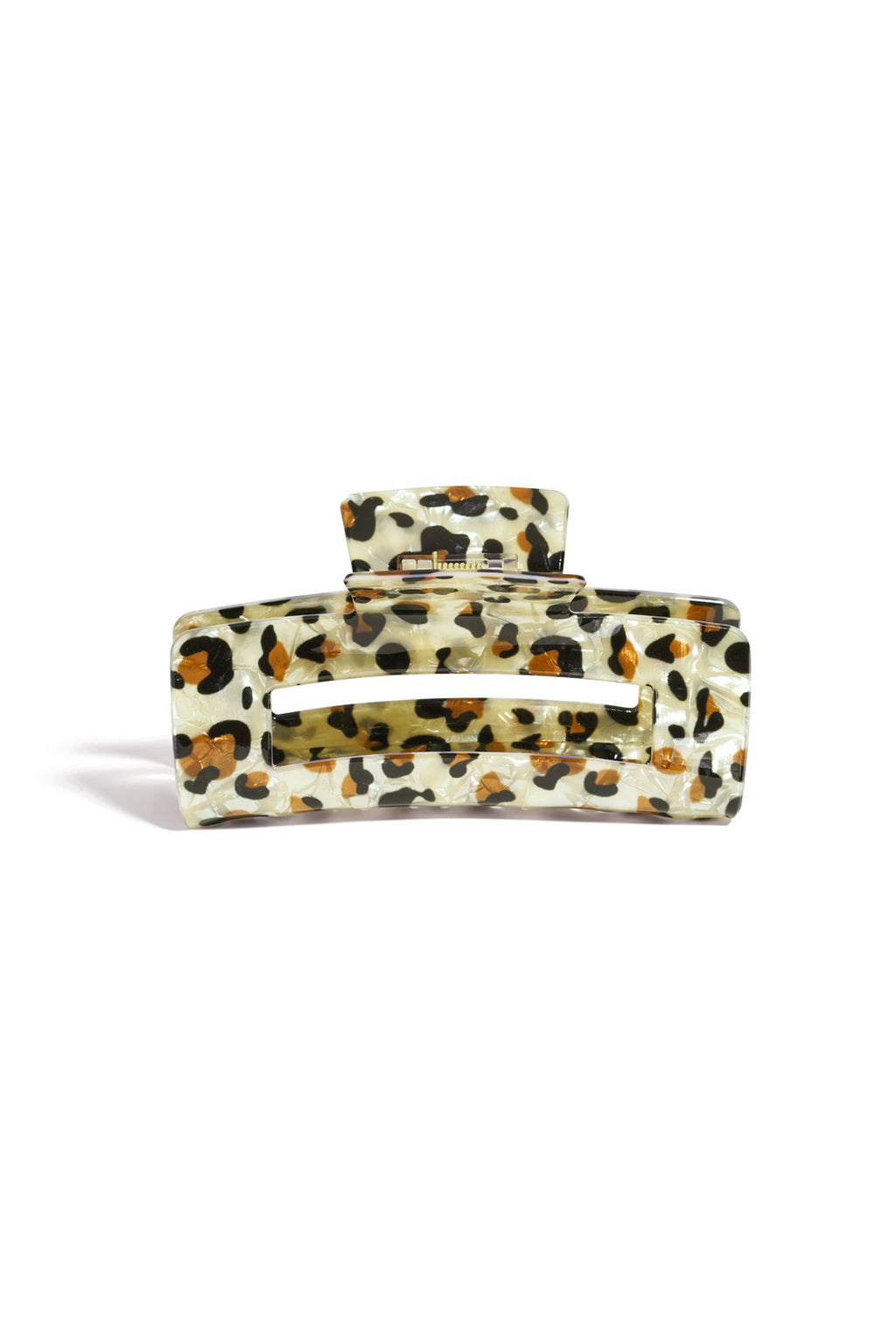 Fermagli per capelli con stampa leopardata, casual, in acrilico, accessori quotidiani