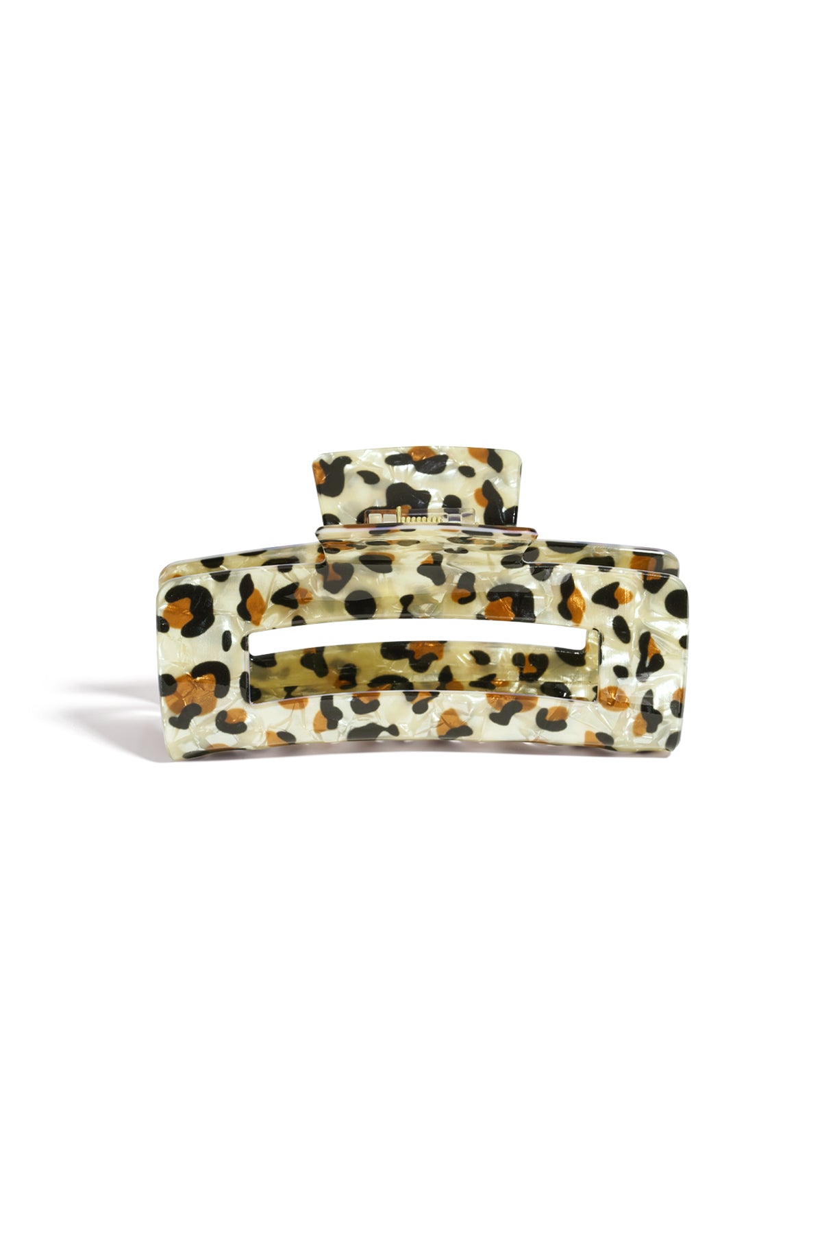 Fermagli per capelli con stampa leopardata, casual, in acrilico, accessori quotidiani