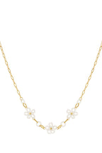 Catena a maglie floreali Ketting