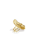 Anello con conchiglia a spirale