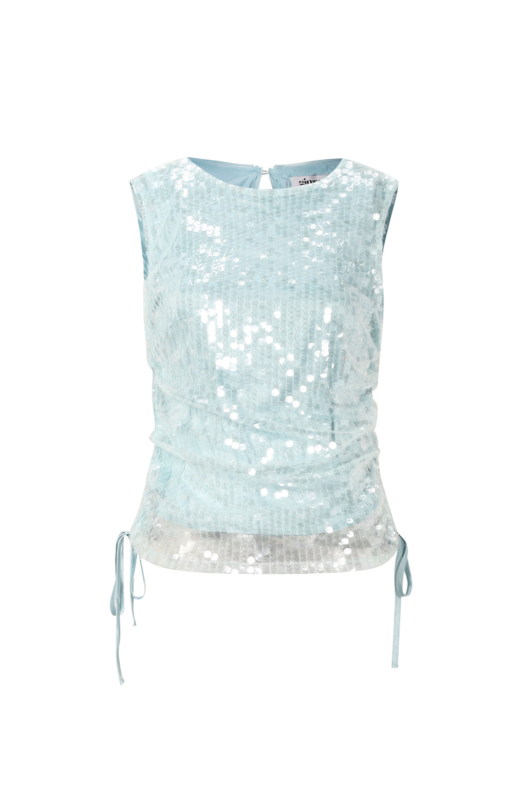 Top con paillettes