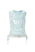 Top con paillettes