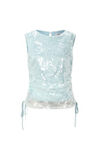 Top con paillettes
