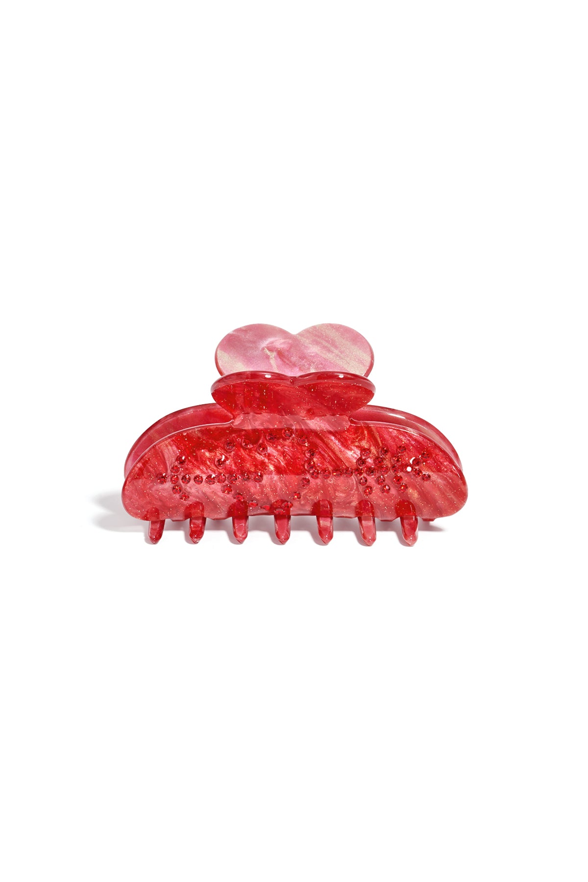 Fermagli per capelli a forma di cuore, casual, in imitazione di acetato, accessori per San Valentino