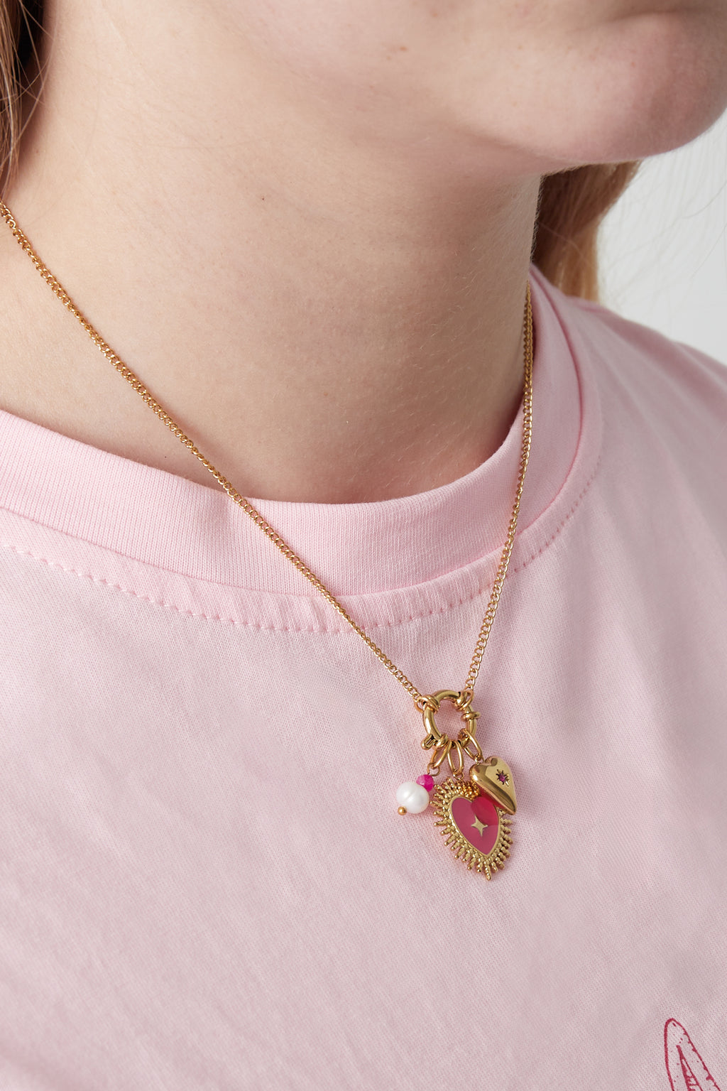 Collana fai da te Sole del cuore