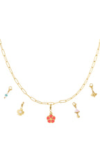 Collana fai da te con fiori