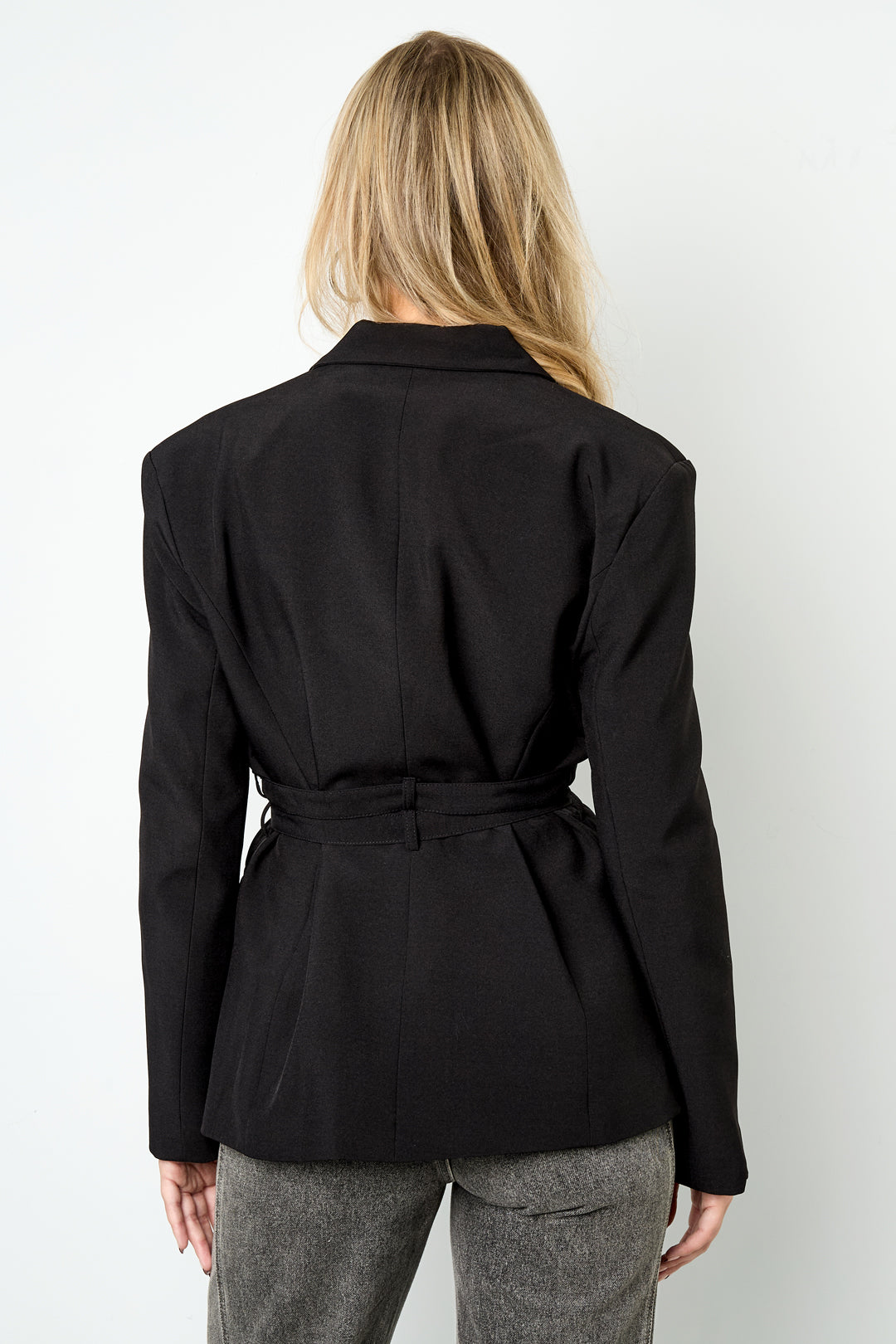 Tessuto Fibra di Poliestere Abito da Donna Elegante Colore Puro Autunno/Inverno