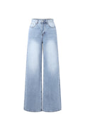 Jeans a gamba larga