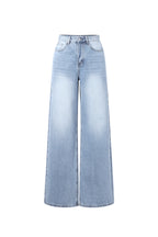 Jeans a gamba larga