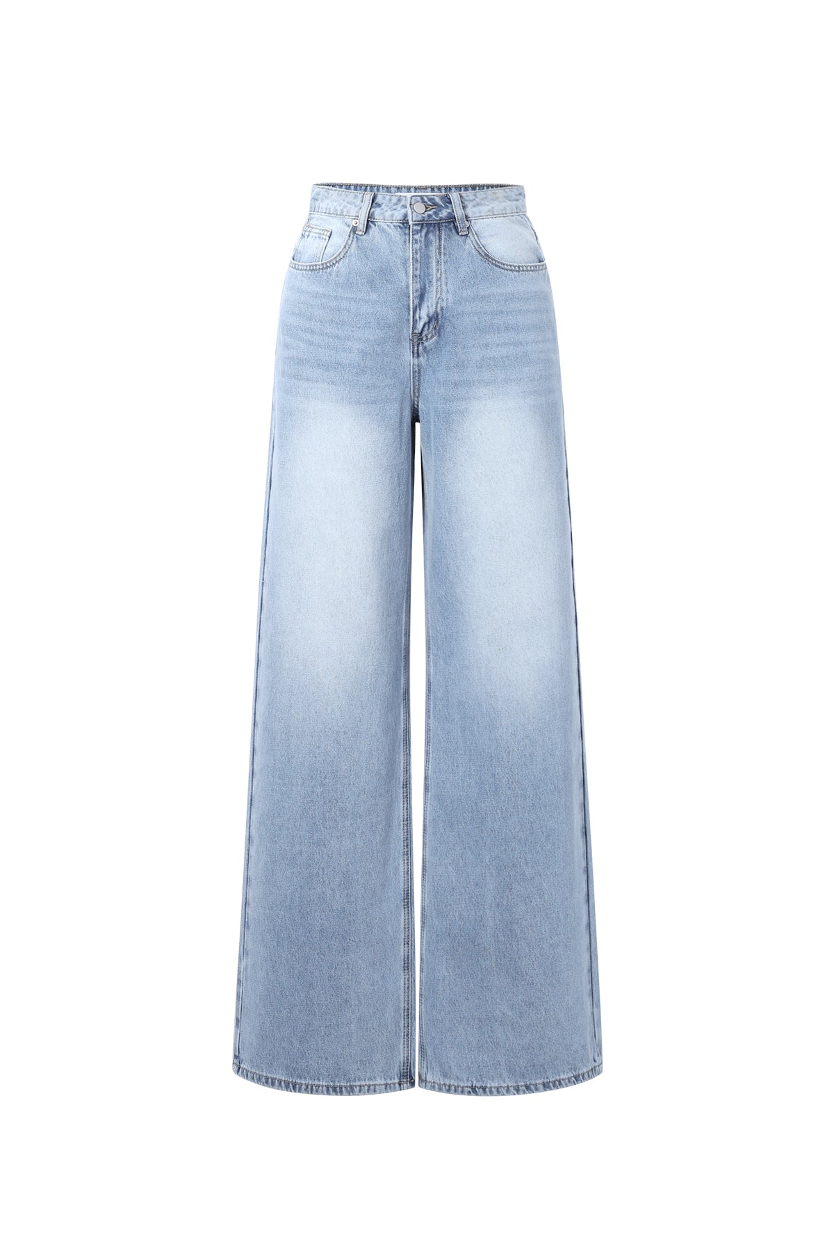 Jeans a gamba larga