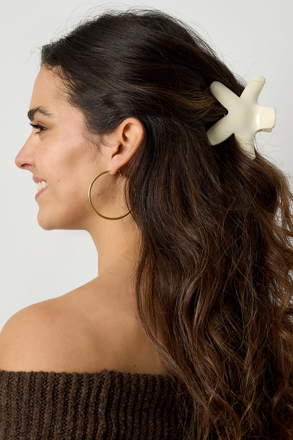 Fermagli per capelli a forma di stella marina in plastica quotidiana Accessori quotidiani