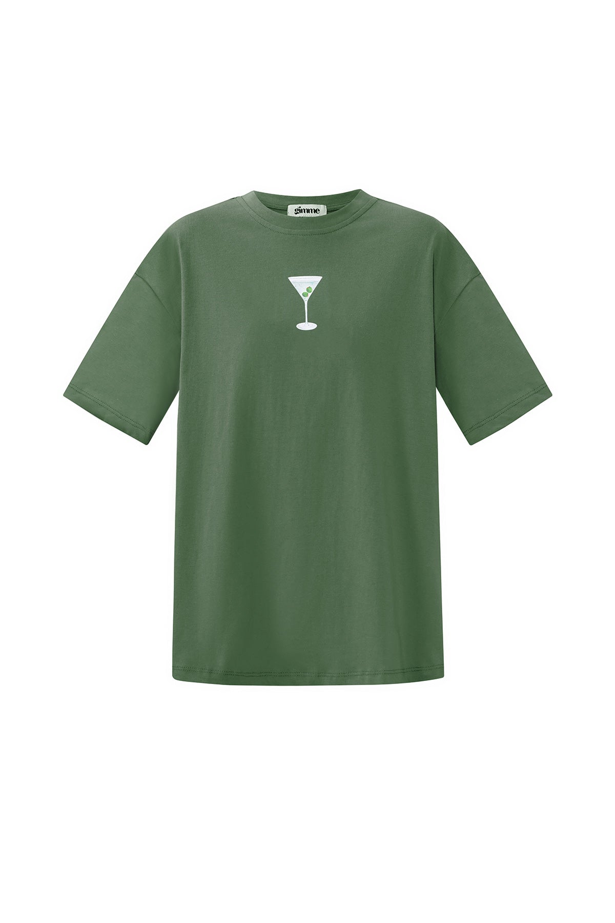 Cotone Maglia T-shirt Donna Casual Lettere