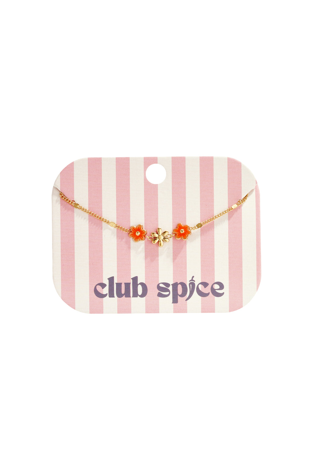 Bracciale con fiori colorati