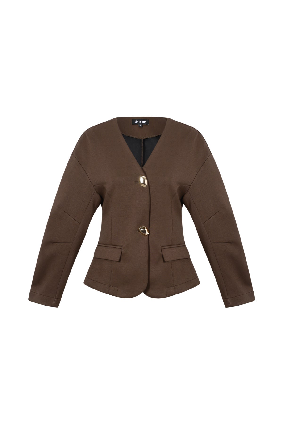 Tessuto Fibra di Poliestere Abito da Donna Elegante Colore Puro Autunno/Inverno