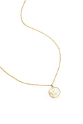 Collana con stella marina in cerchio