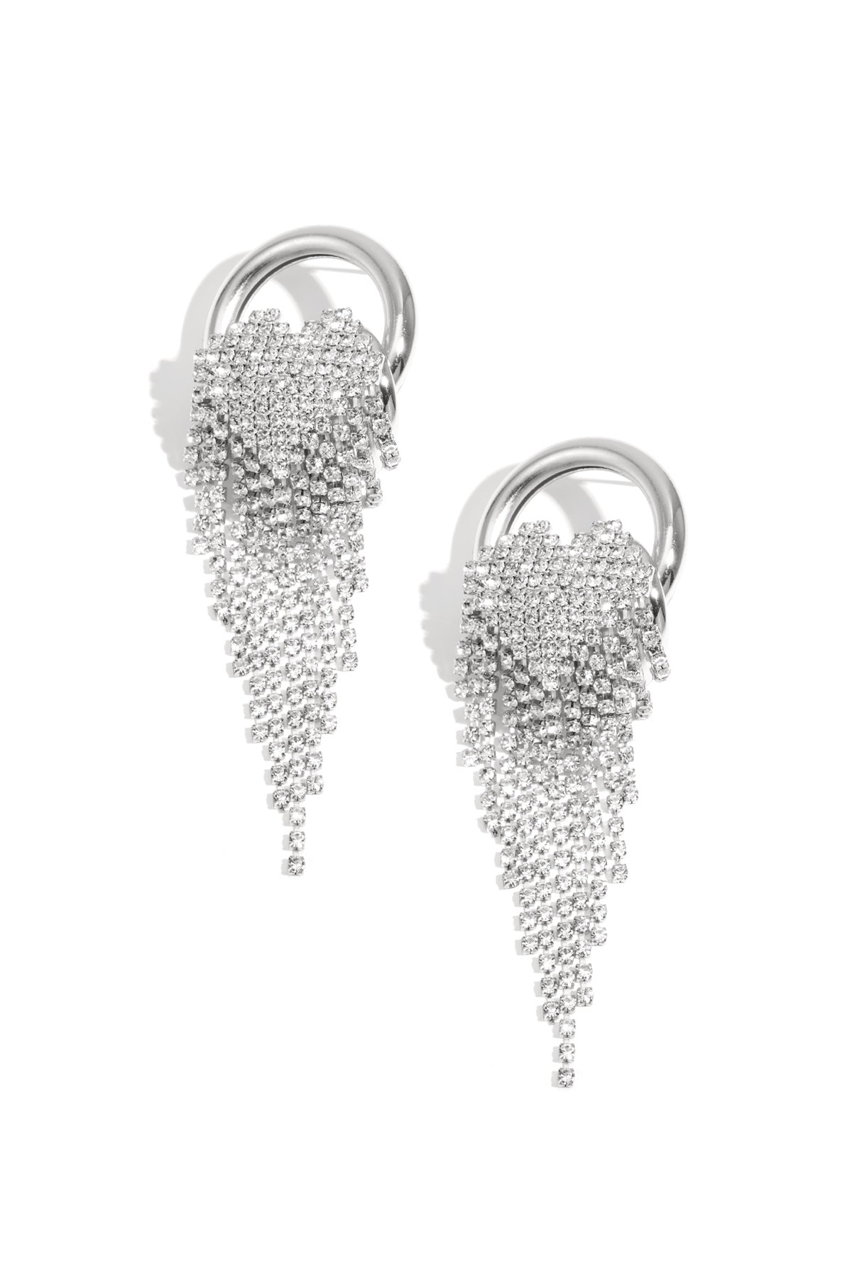 Orecchini pendenti in ferro di forma irregolare, eleganti, lussuosi, serie di gioielli da donna, per Natale