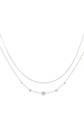 Collana a stella a doppio strato