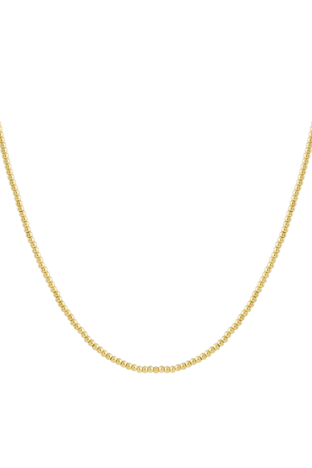 Collana di perline solide - 4 mm
