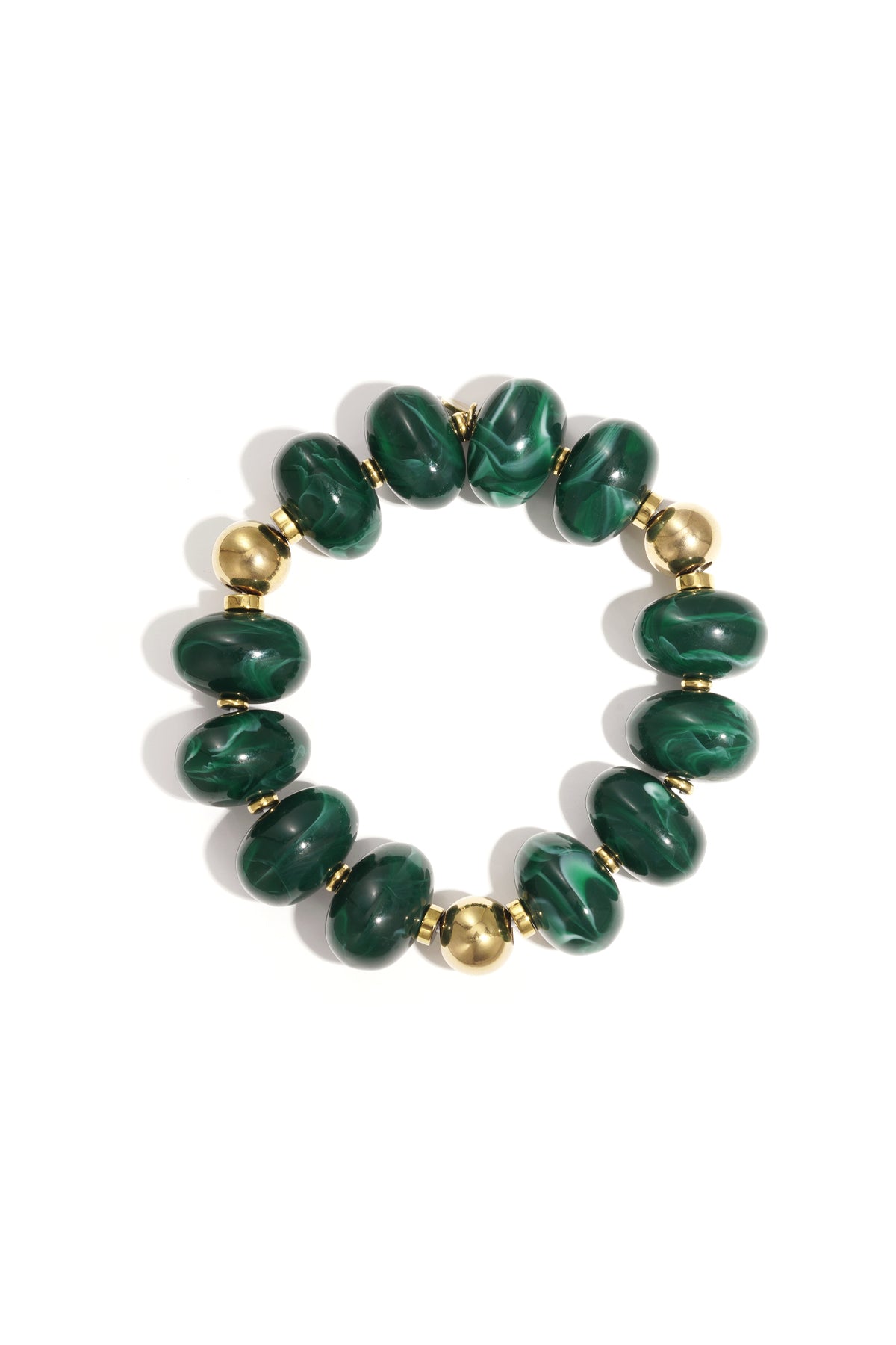 Braccialetti con perline in resina, perline, casual, quotidiani, semplici, serie di gioielli da donna
