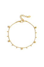 Bracciale con palline alternate