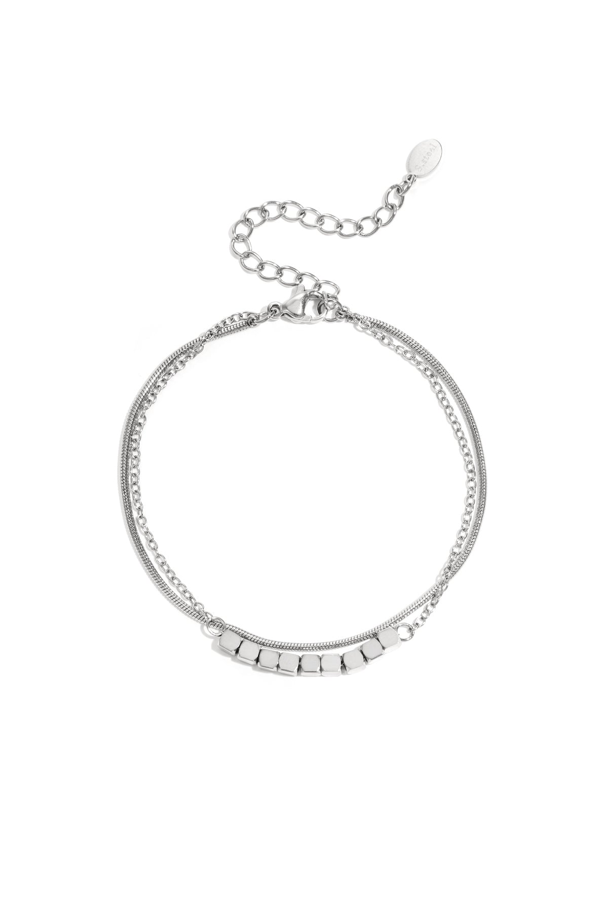 Bracciale elegante in acciaio inossidabile
