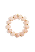 Bracciale elastico con perline grandi