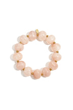 Bracciale elastico con perline grandi