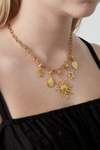 Collana fai da te soleggiata
