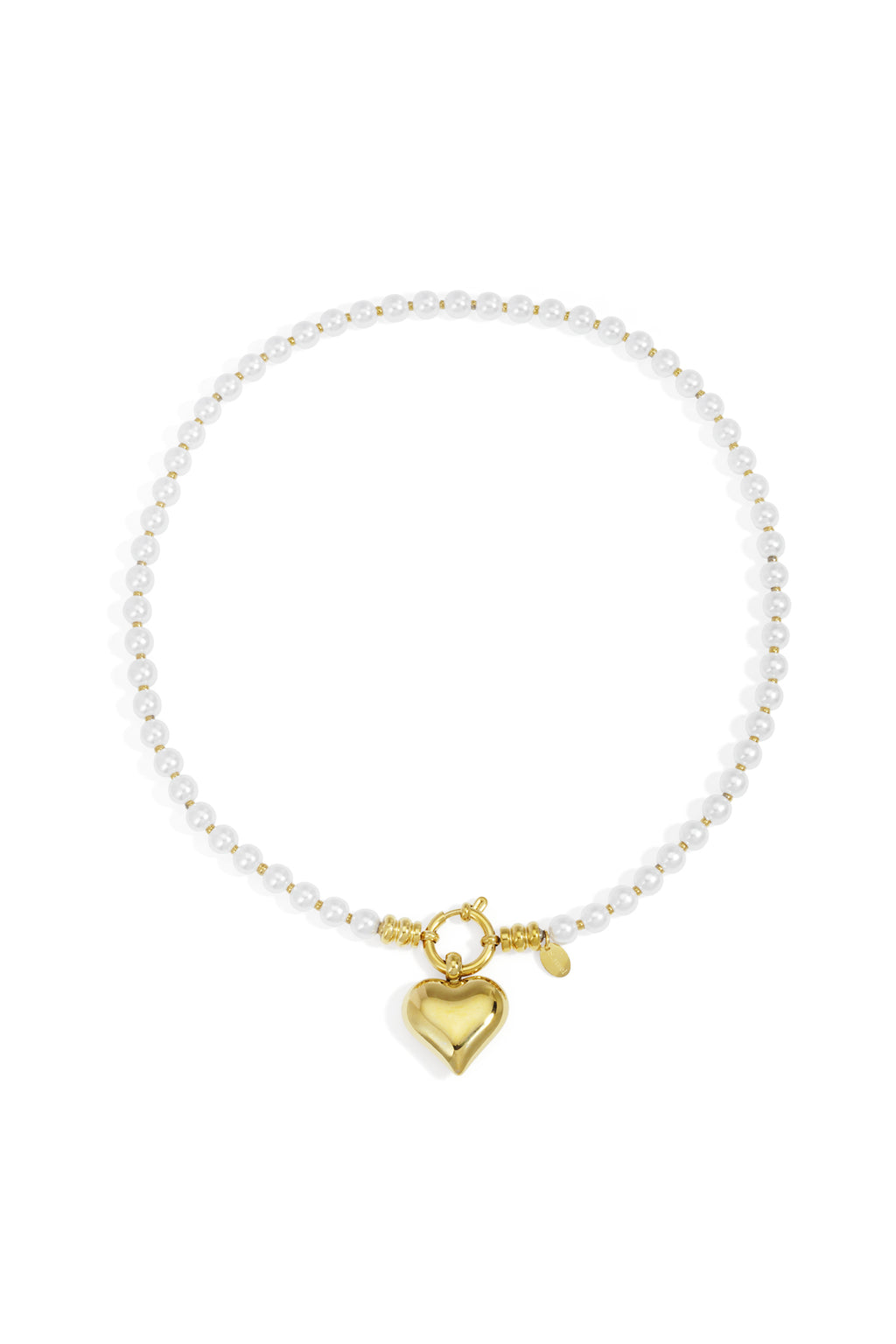 Collane di perline, perline a cuore, casual, quotidiane, semplici, serie di gioielli da donna