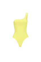 Body Shapewear in Nylon Intrecciato a Spalla Singola Primavera/Estate Colore Puro