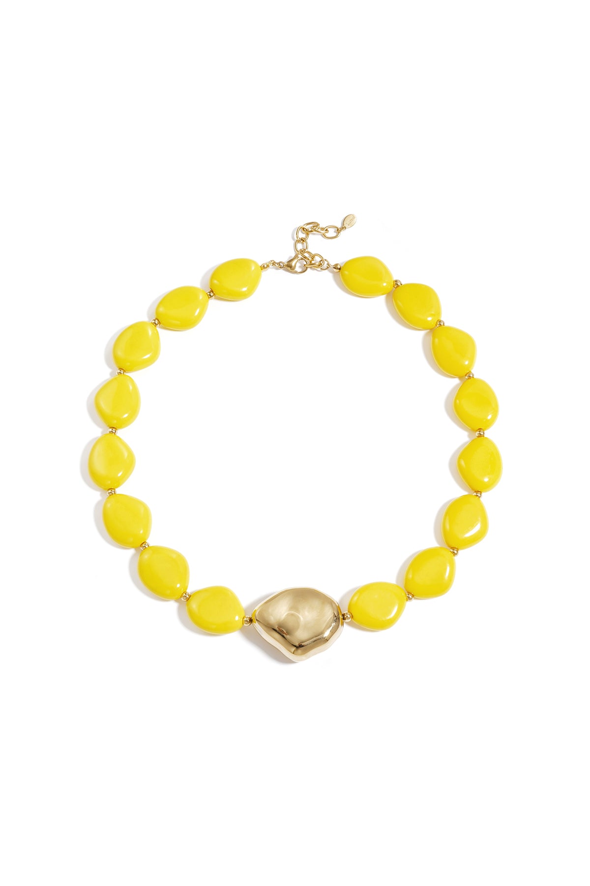 Collana con perlina importante