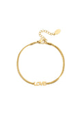 Bracciale semplice amore in acciaio inossidabile