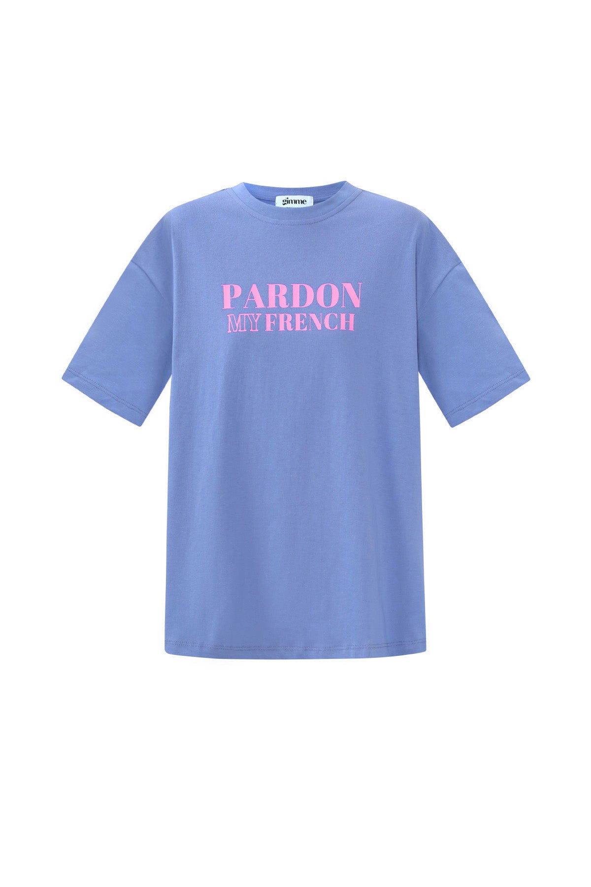 Cotton Maglietta Donna Casual Letters