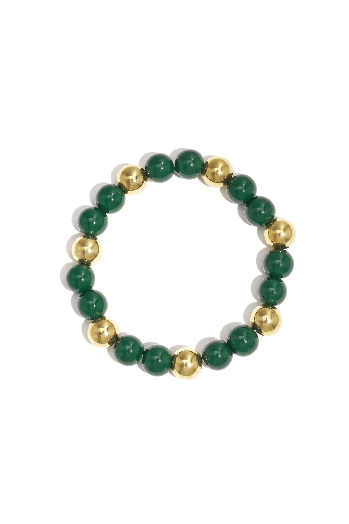 Braccialetti con perline in acrilico, perline, casual, quotidiani, semplici, serie di gioielli da donna-10mm