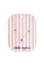 Collana con pietre rosa nei cuori