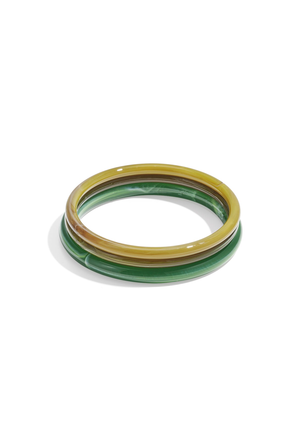 Braccialetti in acrilico tinta unita casual quotidiani semplici serie gioielli da donna