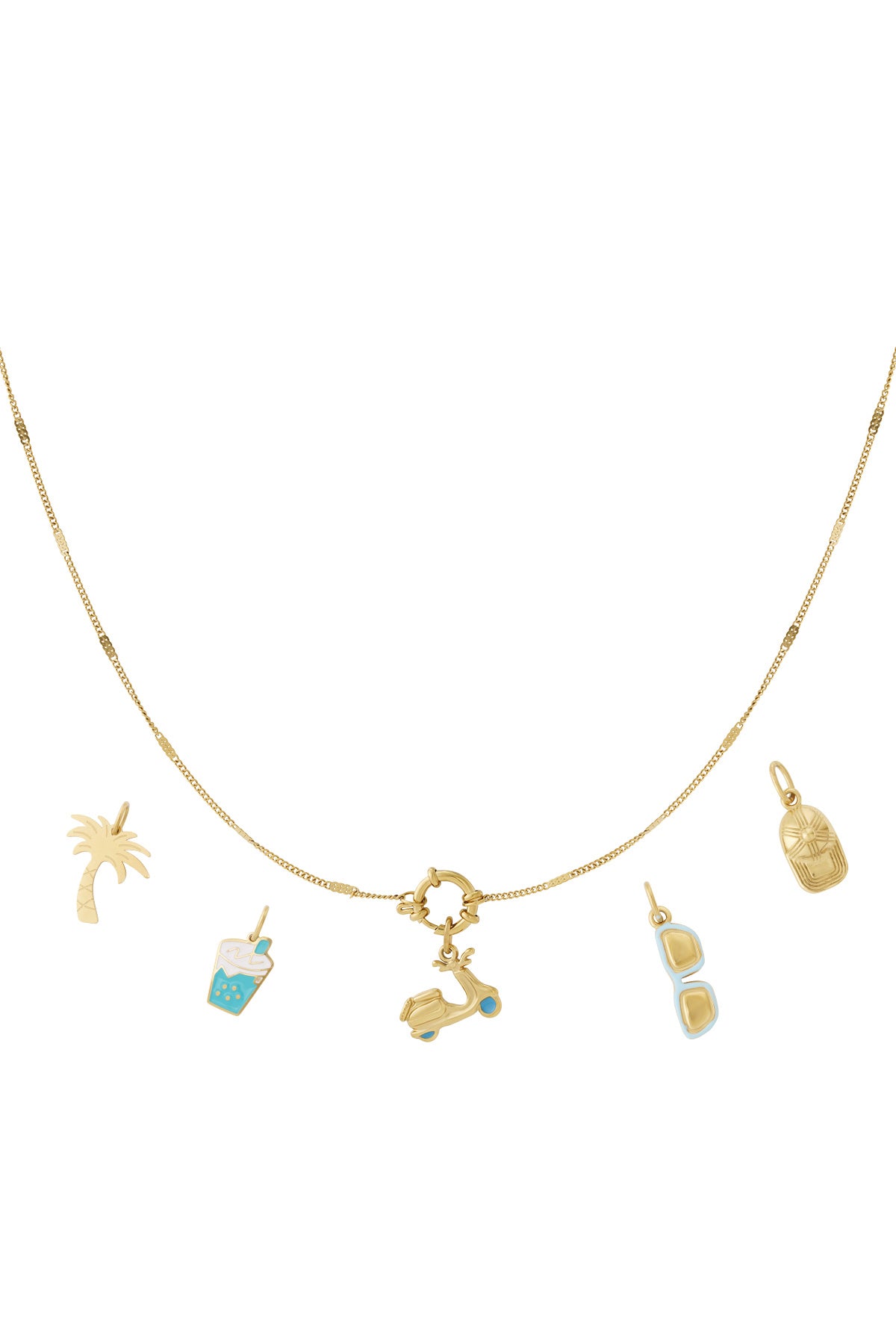 Collana fai da te con scooter