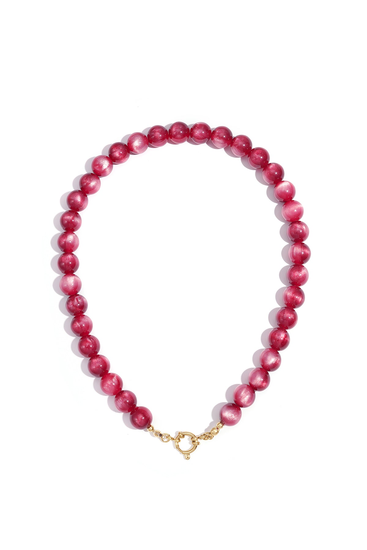 Collana di perline sbiadite - 12mm