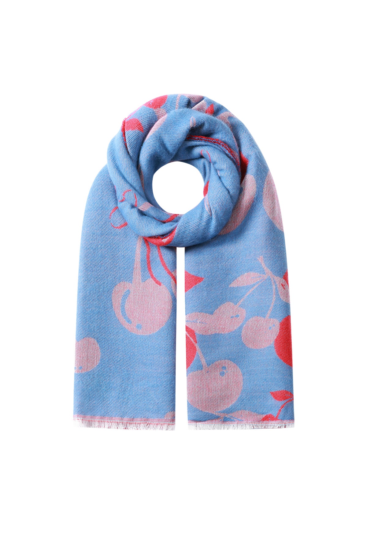 Sciarpe invernali ciliegia Casual Acrilico Accessori quotidiani
