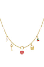 Collana fai da te a forma di cuore
