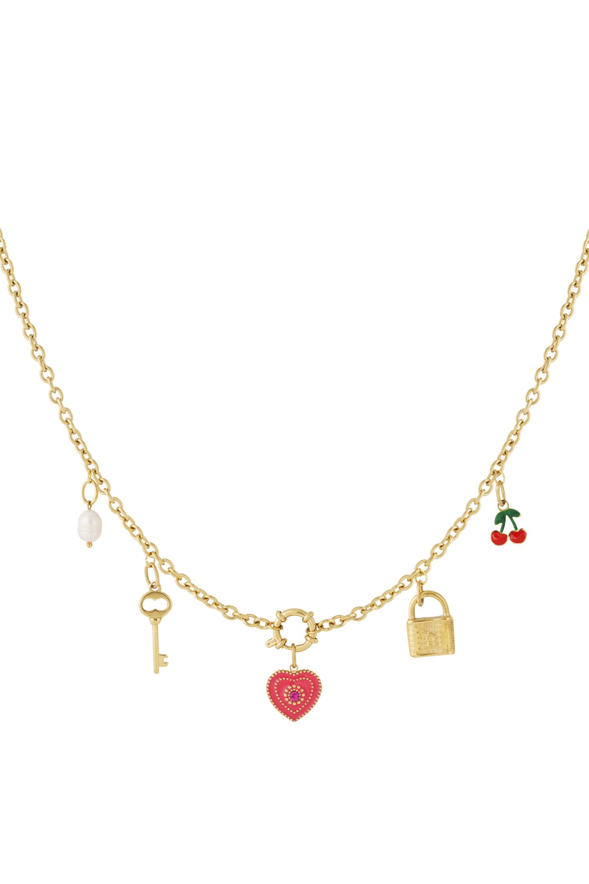 Collana fai da te a forma di cuore